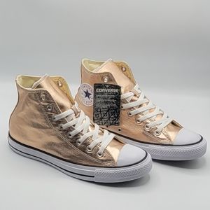 NEW "Rose Gold" Metallic Converse